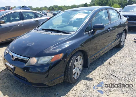2008 Honda Civic Lx from USA, damaged, VIN 1HGFA165X8L106435